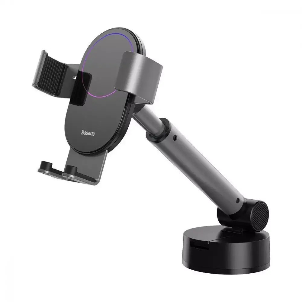 Автомобільний тримач Baseus Simplism Gravity Car Mount With Suction Base Black