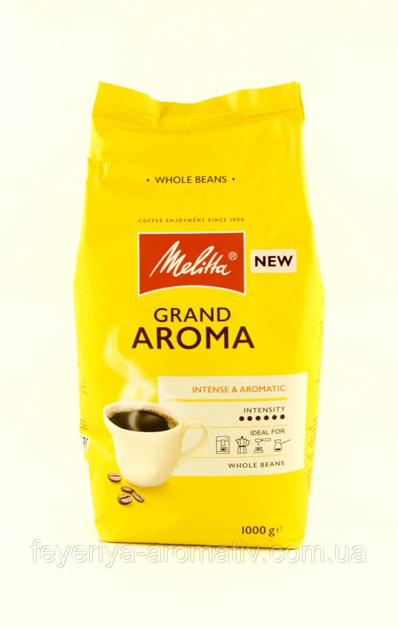 Кава в зернах Melitta Gran Aroma 1 кг Німеччина