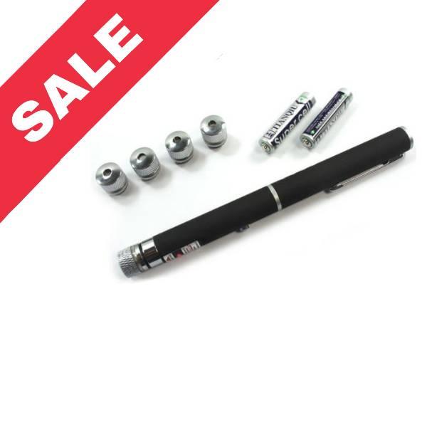 Лазерна указка Green Laser Pointer 302 (5 насадок), фото 1