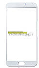 Скло для ремонту дисплея (Lens) для Meizu MX5 White