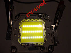 №103 Світлодіод 30w чіп 30w матриця 30 w 45х45 mil холодний білий