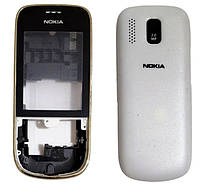 Корпус для Nokia 202 white (без клавиатуры)