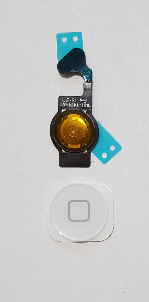 Шлейф кнопки Home для iPhone 5 білий, фото 1