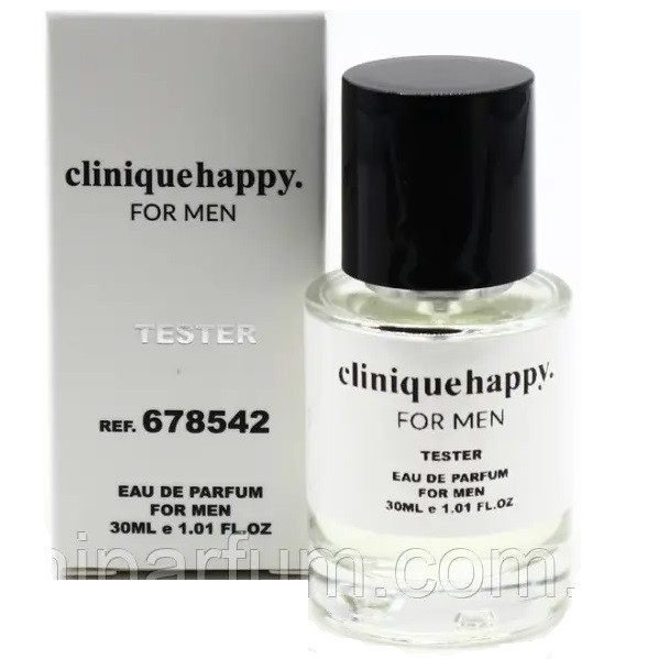 Clinique Happy For Men EDT 30мл TESTER