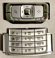 Клавіатура рос. для Nokia N95 Silver