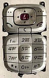 Клавіатура  для телефона Samsung E530 Silver, фото 3