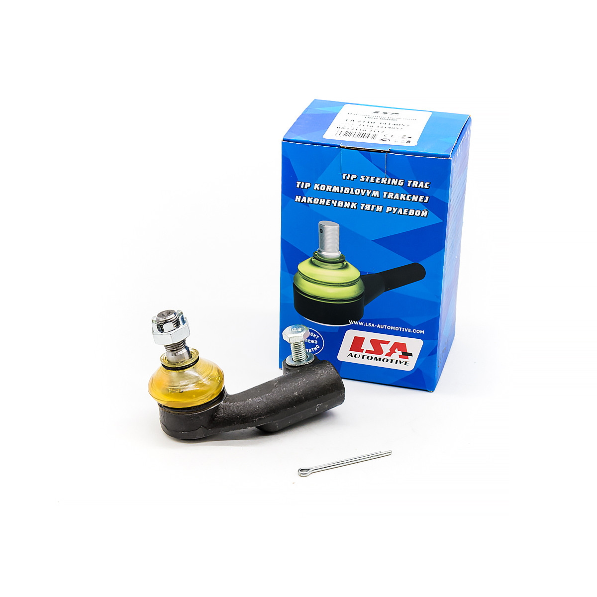 Наконечник тяги рульової лівий LSA ВАЗ 2110-2112 LA 2110-3414057, фото 1