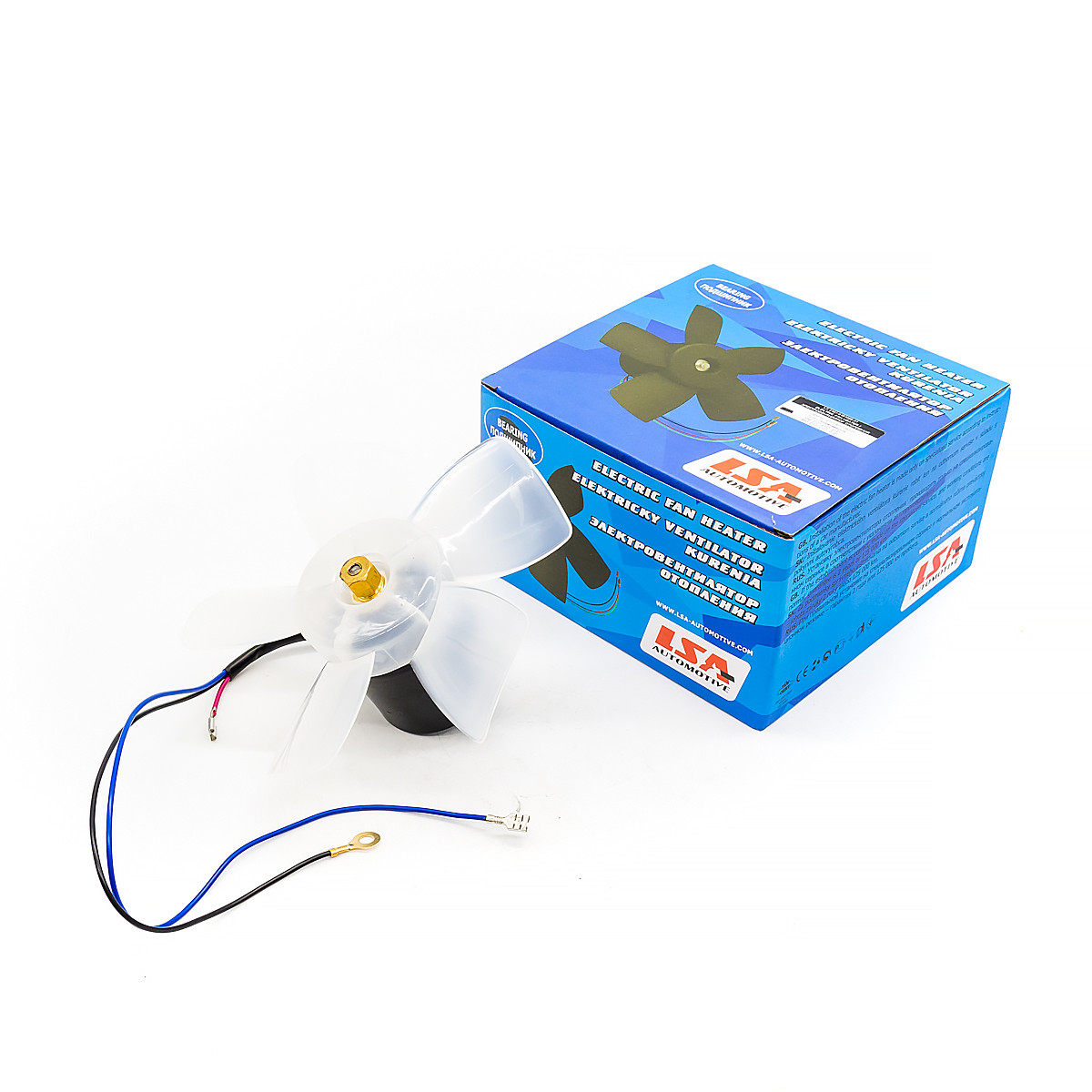 Електровентилятор опалення ВАЗ 2101-2107, 2121 на підшипнику LSA LA 2101-8101080