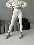 Жіночі легінси зі стрілками та з блискавкою спереду (р. S, M) 83121071, фото 8