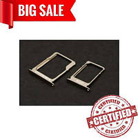 Holder sim card + microSD card Samsung A300F Galaxy A3 gold