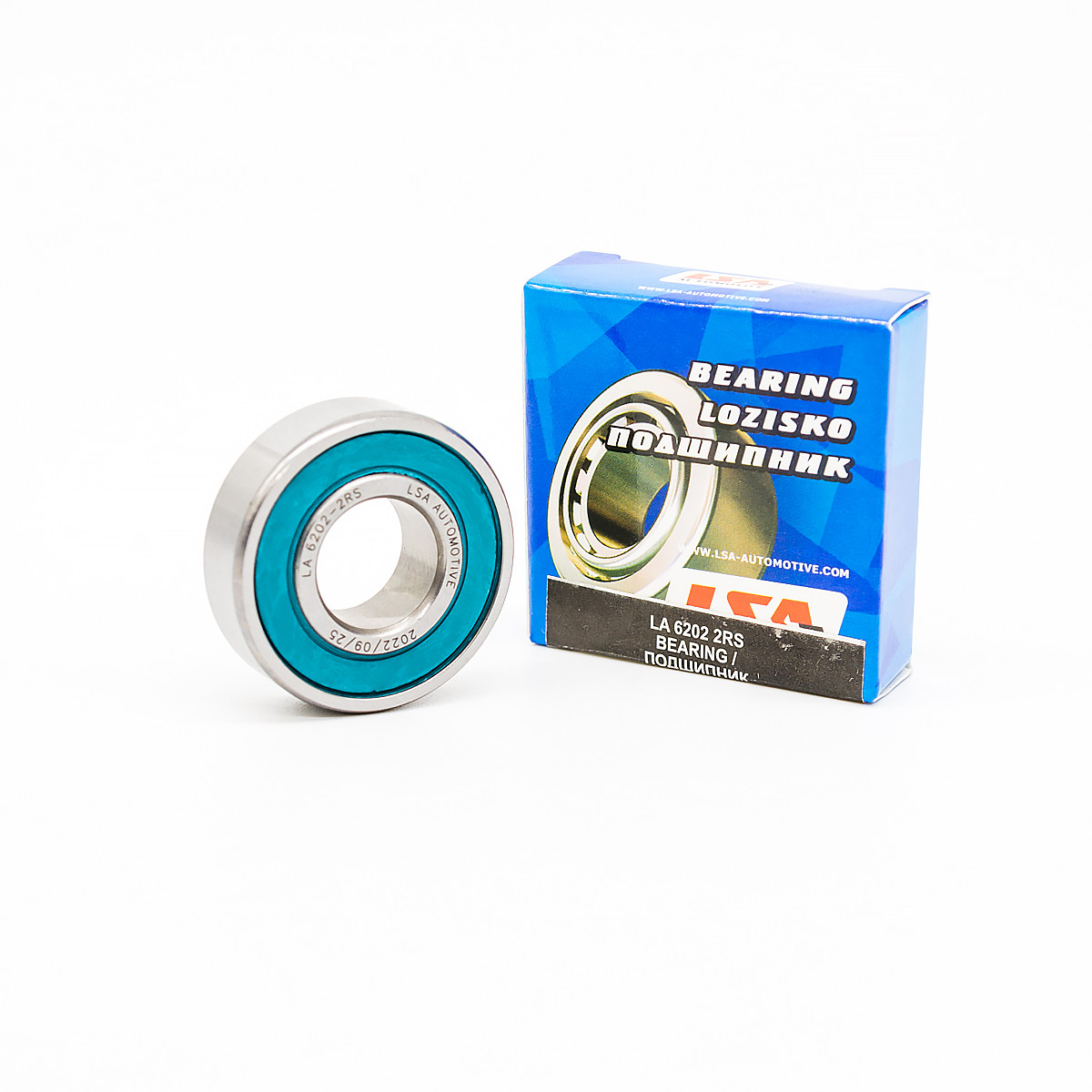 Підшипник генератора ВАЗ 2110-2112 LSA LA 6202 2RS, фото 1