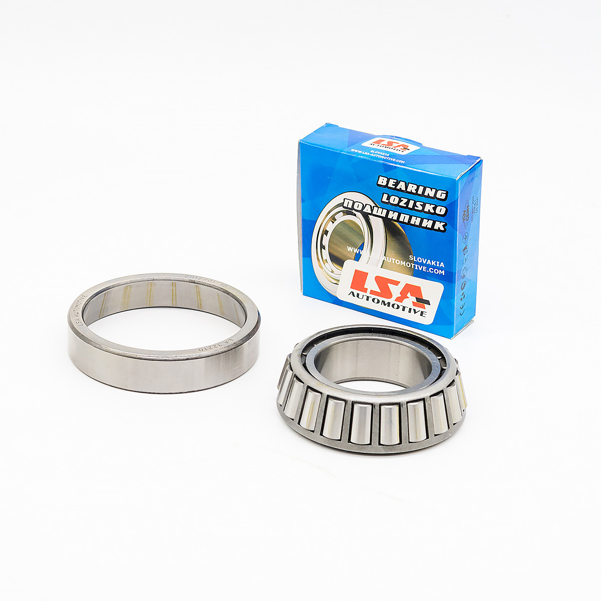 Підшипник маточини ГАЗ 3302 Газель задній LSA LA 32210 (7510)