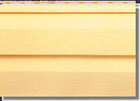 Сайдинг виниловвй Альта-Профиль KANADA Плюс Престиж двухпереломный 3660х230х1,1 мм желтый