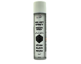 Вельвет спрей Чорний / Velvet Spray Black Dr Gusto, 250ml