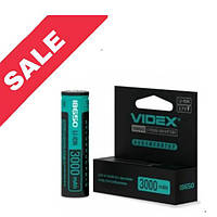Аккумулятор (батарея) "Videx" 18650 для фонарей 3000mAh