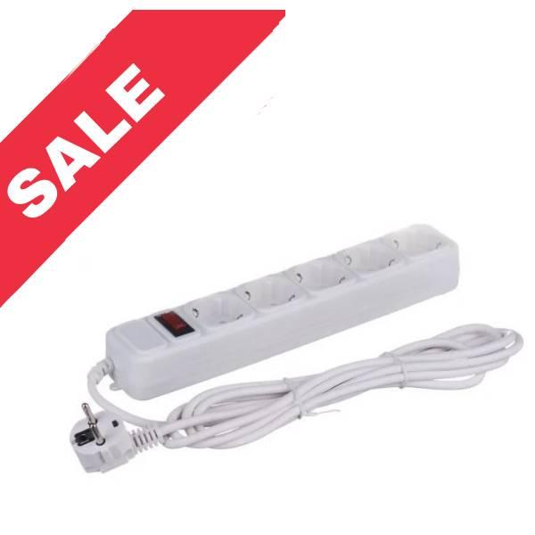 Подовжувач мережевий фільтр Greelite SP5 3м, фото 1