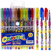 Набір ручок ароматизованих гелевих 12 кольорів 805-12 Ама