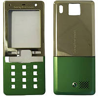 Корпус для Sony Ericsson T650 Silver-Green