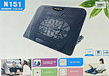 Підставка для ноутбука N151 з охолодженням до 17 дюймів, фото 3