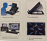 Підставка для ноутбука N151 з охолодженням до 17 дюймів, фото 9