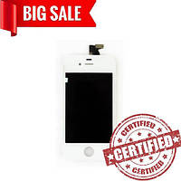 LCD iPhone 4 with touch and frame white (Refurbished by Technoplus-pro)