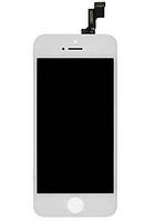 LCD iPhone 5S, SE with touch and frame white (Original China Refurbished)