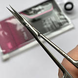 Ножиці професійні для кутикули  з гачком для лівші EXPERT 13 TYPE 3 (24 мм) SE-13/3, фото 4