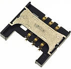 Конектор SIM-карти для Samsung I9100 Galaxy S2, I9103 Galaxy R, I9105 Galaxy S2 Plus