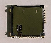 Конектор SIM-карти для Samsung C3010, P900, S5230 Star, S5230W, з конектором карти пам'яті