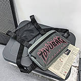 Нагрудна сумка 3025 TOYU BAG бронежилет сіра, фото 3