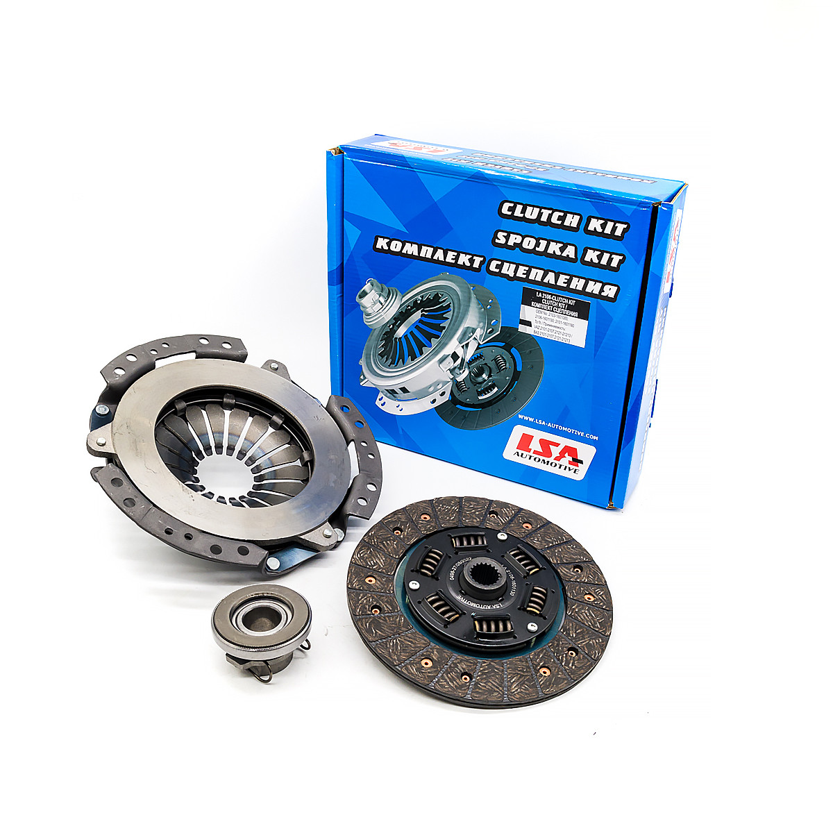 Комплект сцепления ВАЗ 2106, 2103 LSA LA 2106-CLUTCH KIT (ID#740184352 ...