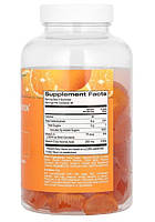 Жувальні таблетки з вітаміном C зі смаком натурального апельсину California GOLD Nutriion, 90 цукерок, фото 2