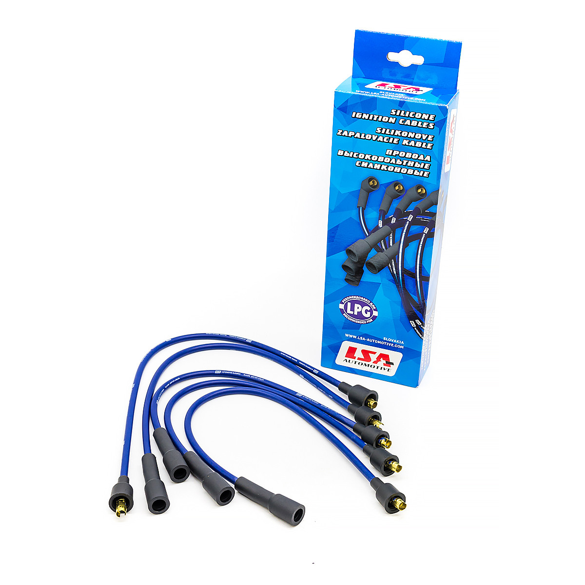 Високовольтні дроти запалювання LSA SILICONE ВАЗ 2101 LA 300N
