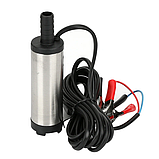 Насос для перекачування палива з каністри насос для дизпалива насос для солярки 12v, фото 7