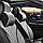 Автомобільні подушки підголовники з ефектом памяті Elegant Travel Maxi EL 700 503 сірого кольору, 2 шт, фото 2