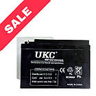 Кислотний акумулятор 12V 24Ah UKC Battery WST-24