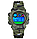 Дитячий наручний годинник Skmei 1547 Kids Зелений камуфляж, фото 3