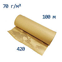 Сотовая бумага 70г/м2 - 420мм*100м
