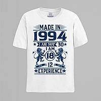 Футболка Made in 1994 (30 лет)