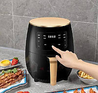 Фритюрниця без масла на 1800 Вт для кухні на 6л з Air Fryer Su Tai ST-505 Аерофритниця для смаження