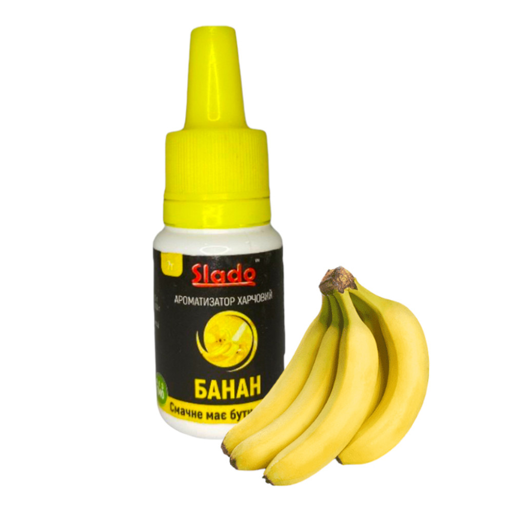 Ароматизатор харчовий Slado, Банан, 7ml, фото 1