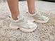 Демісезонні кросівки шкіряні жіночі замшеві на платформі молодіжні стильні зручні модні якісні бежеві 36 розмі MKraFVT 2142/2 2024, фото 4