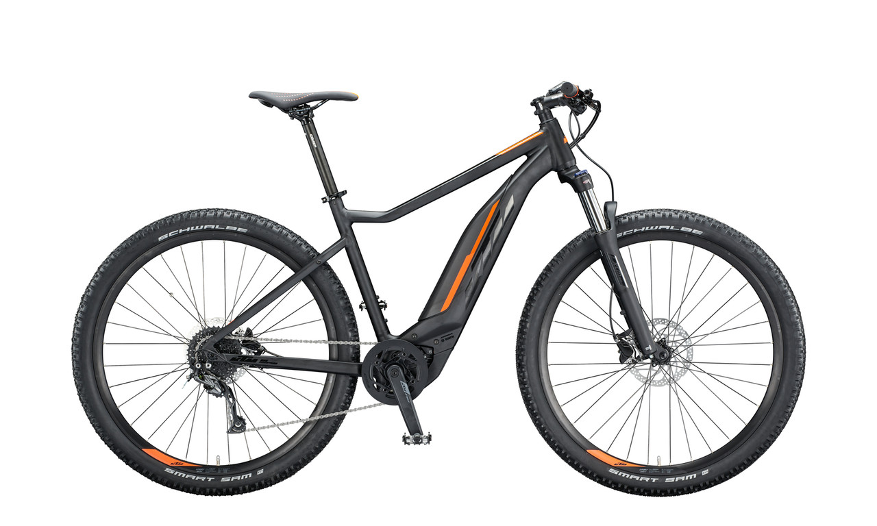 Электровелосипед KTM MACINA ACTION 291 29", рама L, черно-оранжевый, 2021 - фото 1 - id-p1722908201