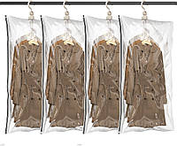 Підвісні вакуумні пакети для зберігання одягу TAILI, 4 пачки (105×70 см)