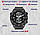 Наручний спортивний смарт годинник Smart Ultramate з GPS + пульсометр + крокомір (Чорний), фото 10