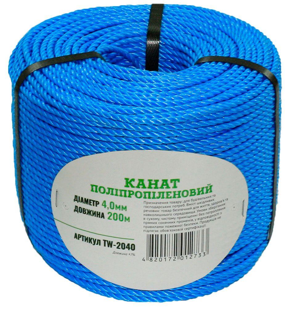 Канат поліпропіленовий 4 мм 200 м