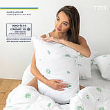 Подушка антибактеріальна з екстактом ALOE VERA 70х70 см, фото 5