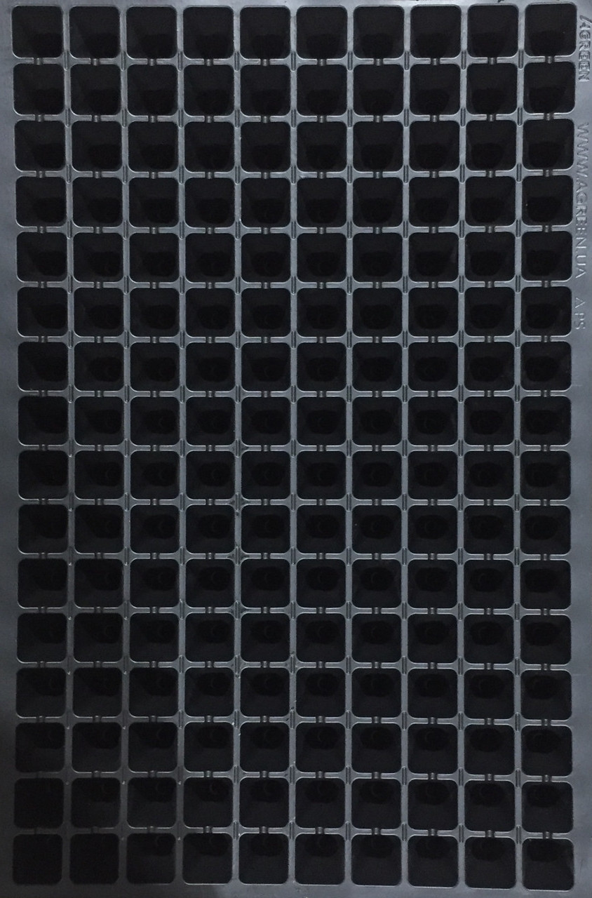 Касета для розсади 160 комірок товщина 0,7 мм  XD160, фото 1