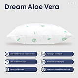 Подушка антибактеріальна з екстактом ALOE VERA 70х70 см, фото 6