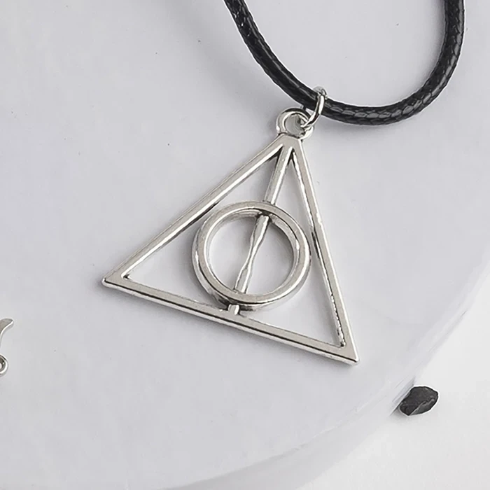 Підвіска Дари смерті кулон із Гаррі Поттера трикутник амулет, фото 1